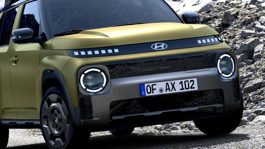 Крохотный кроссовер Hyundai на батарейках получил внедорожную версию