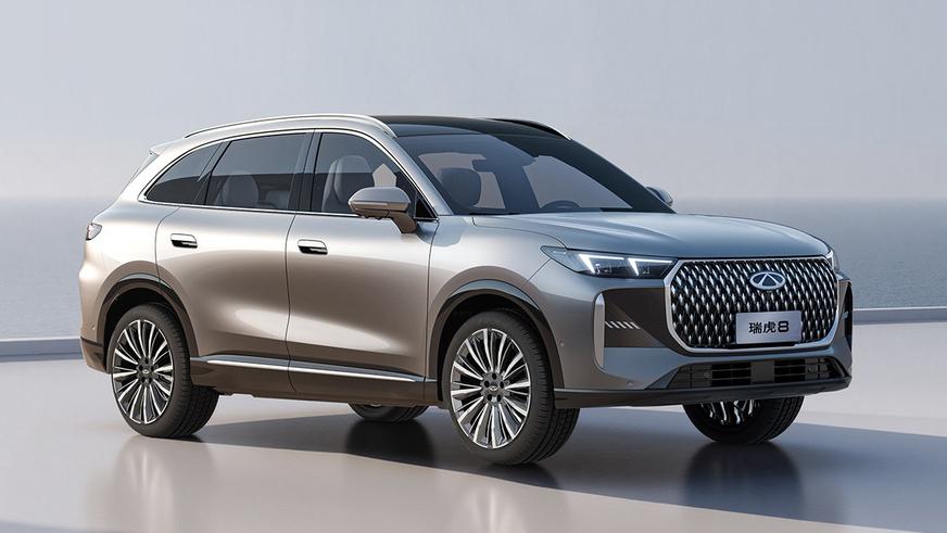 Chery обновит кроссовер Tiggo 8. Первые фото