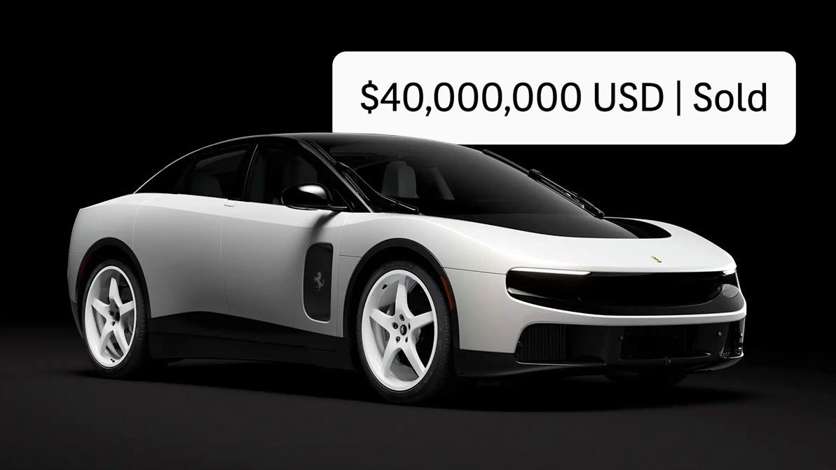 Самый первый Ferrari Luce купили за 40 000 000 долларов