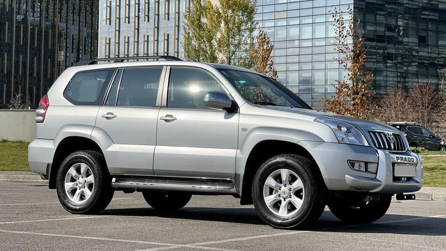 Найдено на Kolesa.kz: Toyota Land Cruiser Prado 120 почти без пробега