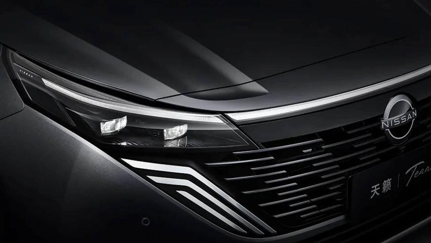 Первые фото обновлённой Nissan Teana для Китая