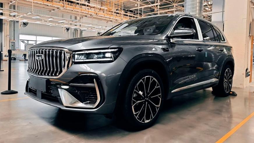 Geely Monjaro получил другой салон после обновления