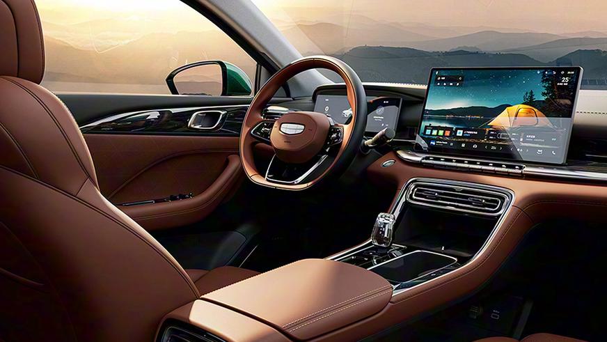 Рассекречен салон нового Geely Emgrand