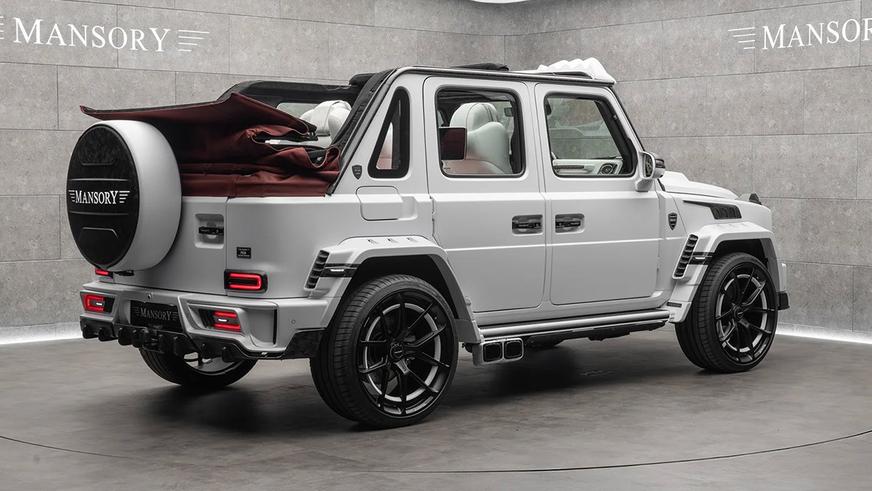 В Mansory превратили «Гелендваген» в 820-сильный кабриолет