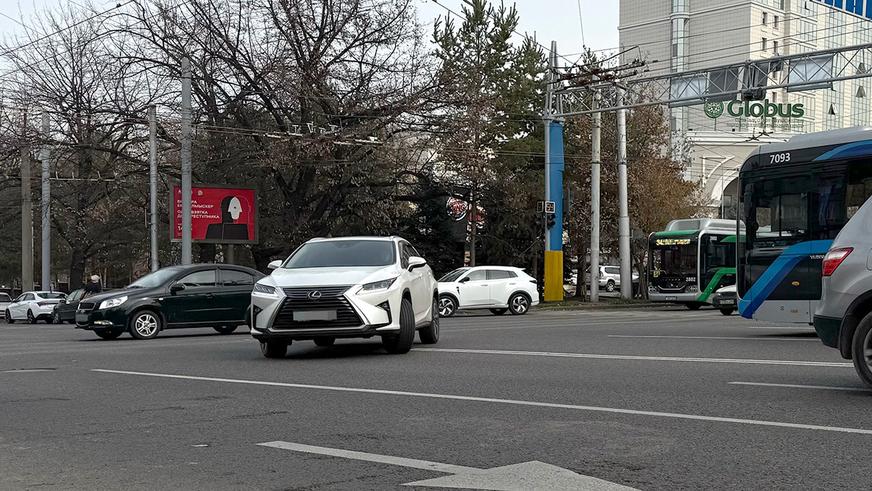 Полицейские ловушки на Абая и Назарбаева в Алматы