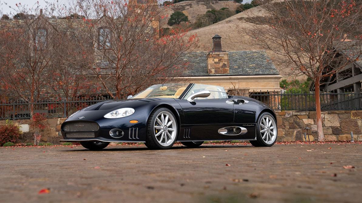 Очень редкий спорткар Spyker из Голландии уйдёт с молотка