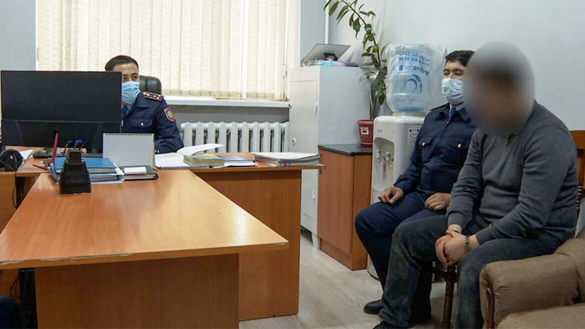 Серийных угонщиков задержали полицейские в Шымкенте