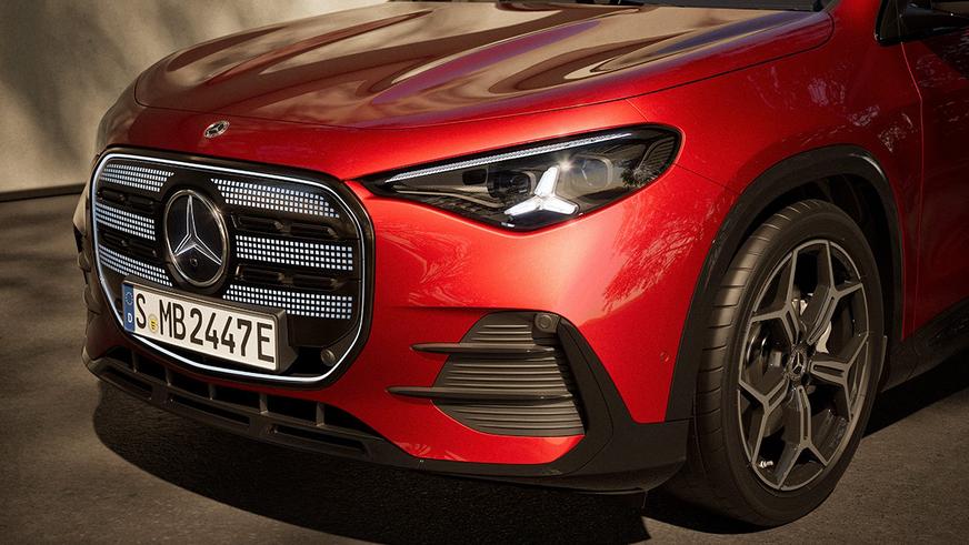 Mercedes-Benz GLA перешёл на электротягу