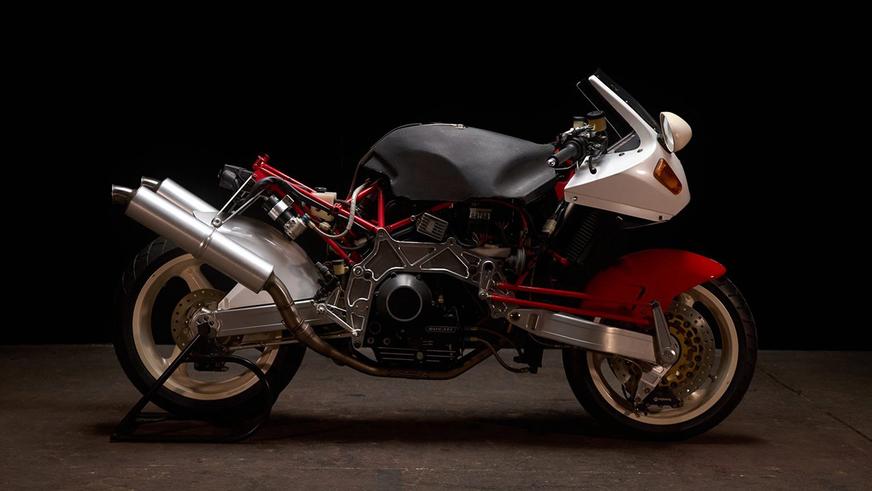Абсолютно новый Bimota Tesi 1D 1991 года выпуска нашли в США