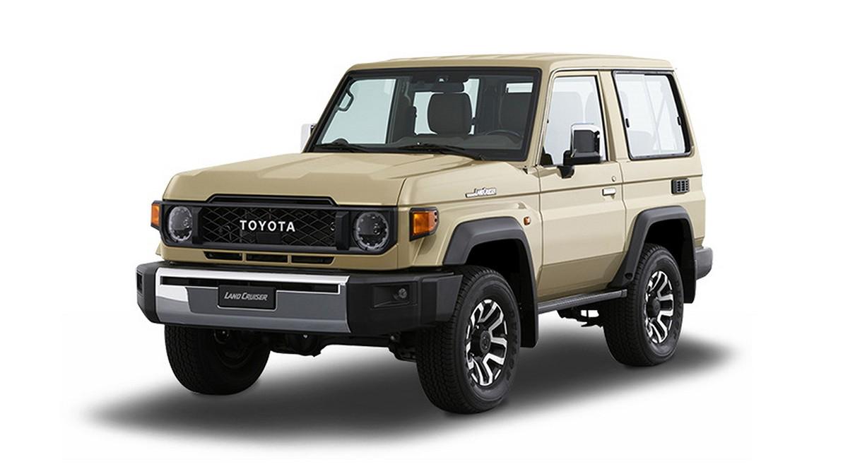 Укороченный Toyota Land Cruiser 70 тоже обновили