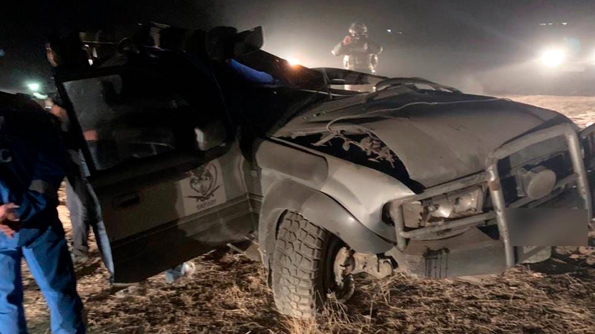 Погоня за полицейскими закончилась стрельбой и аварией
