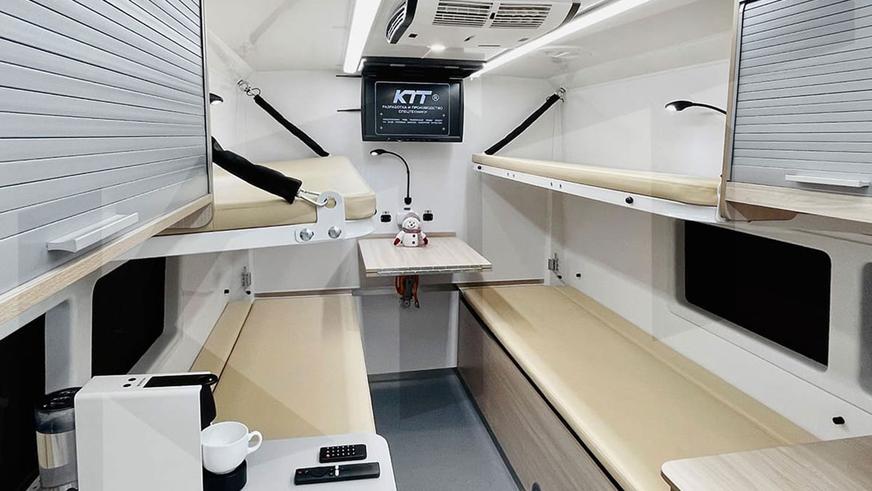 ГАЗ «Садко Next» превратили в кемпер в России