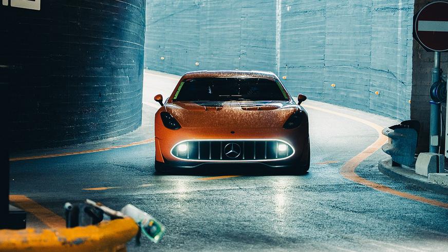 Электроконцепт AMG неделю ездил по треку ради рекордов