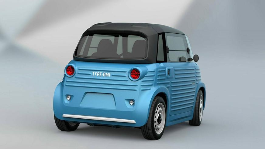 Citroën Ami состарили в фирменном стиле