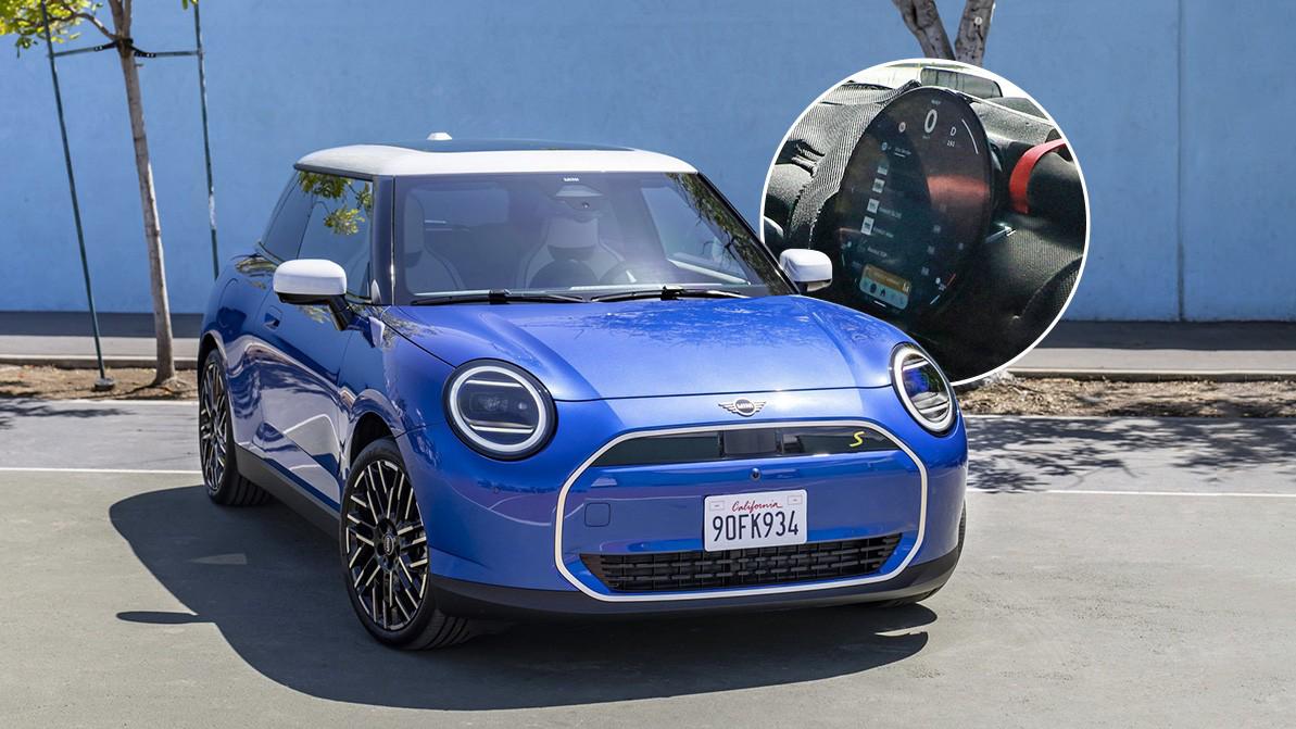 Круглый тачскрин для электрического Mini