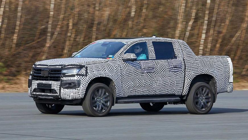 Новый Volkswagen Amarok показали в маскировке
