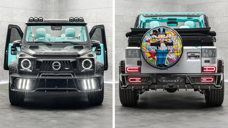 Гелик в стиле Монополии построили в Mansory