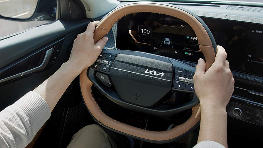 Kia показала обновлённый EV6: свежая внешность и другая батарея