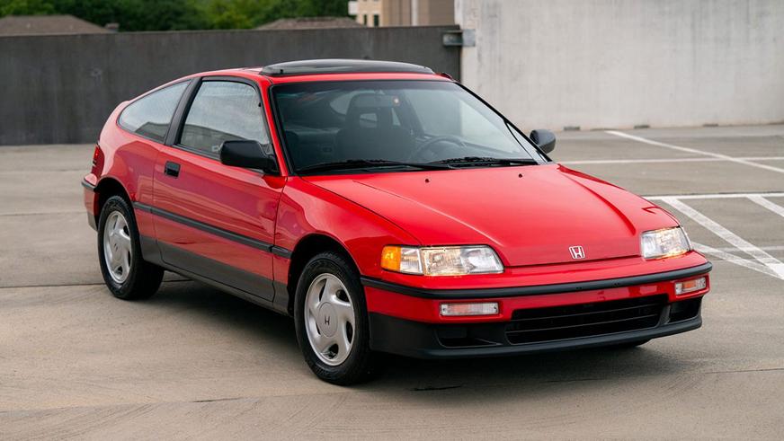 В США нашли и выставили на продажу Honda CRX c небольшим пробегом