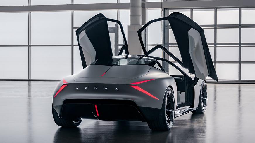 Acura преподнесла сюрприз в виде дерзкого купе Nexera Vision