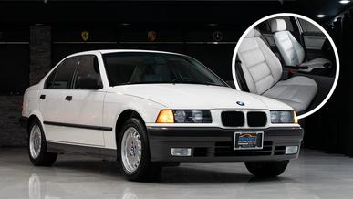 В США нашли почти новую BMW 325i в кузове E36