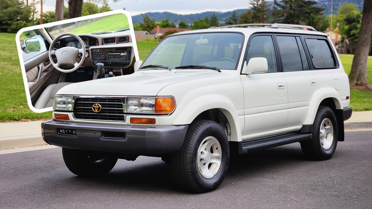Почти новый Land Cruiser 80 оценили дороже 130 000 долларов