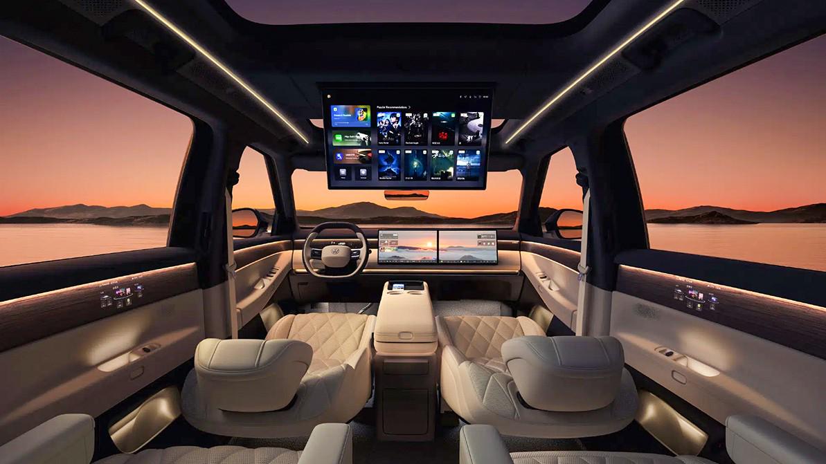 Volkswagen-нің Қытайға арналған ірі гибриді: интерьері қандай