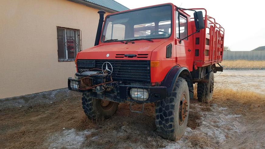 Автодом из Unimog продают на Kolesa.kz