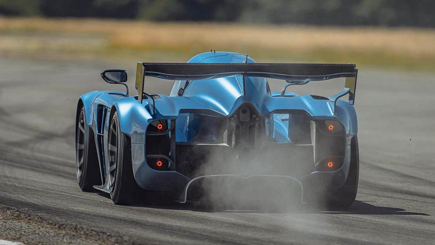 McMurtry Spéirling прошёл трассу Top Gear быстрее болида F1