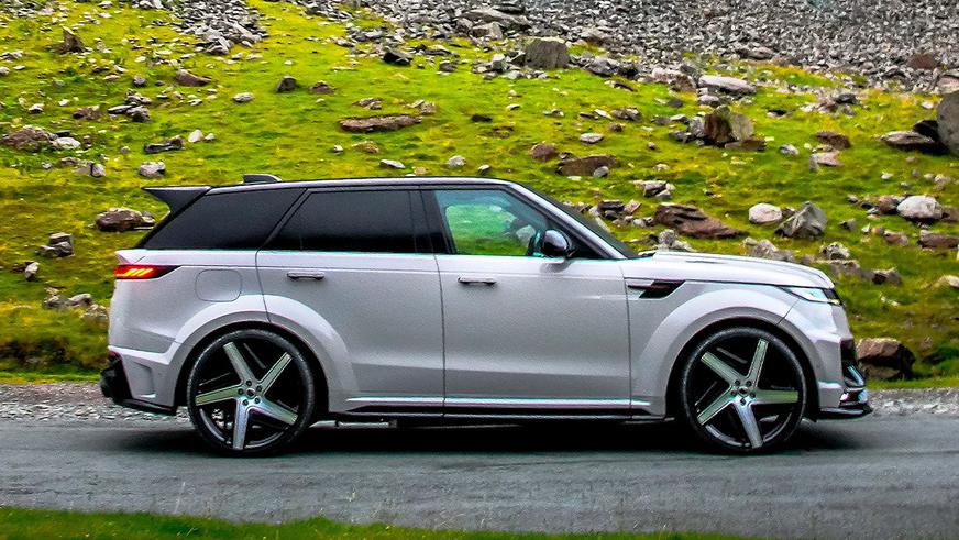 Необычный тюнинг для Range Rover Sport предложило ателье Barugzai