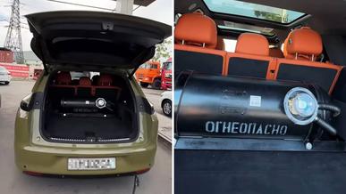 На Lixiang в Узбекистане установили ГБО