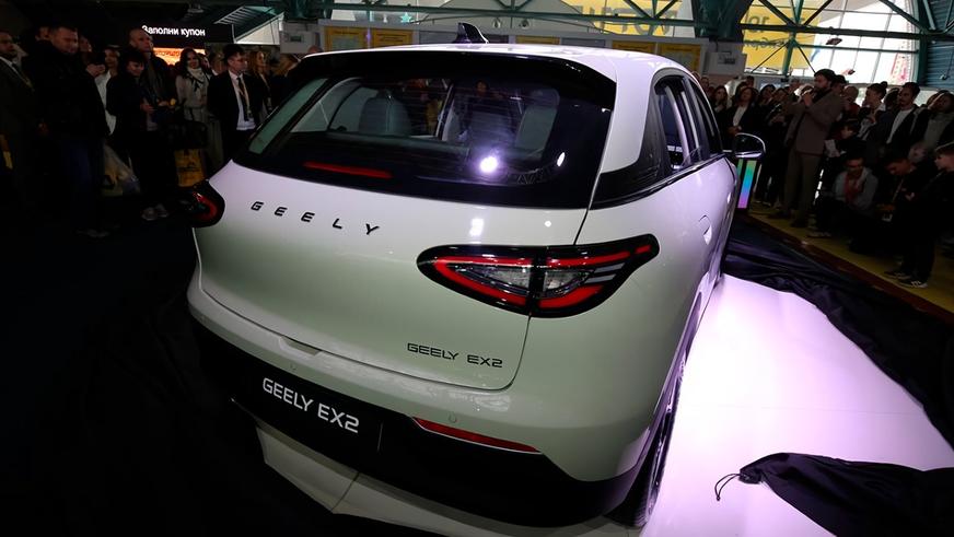 В Беларуси локализовали китайский бестселлер Geely EX2
