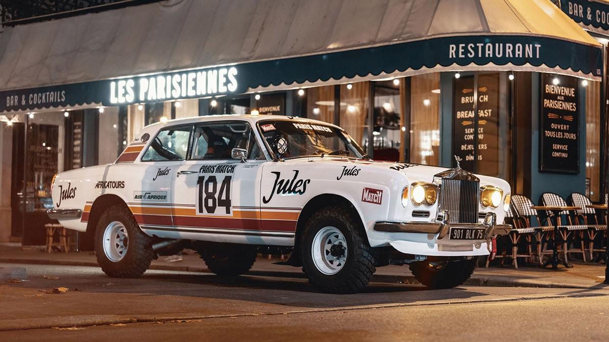 На аукцион выставили культовый Rolls-Royce, участвовавший в «Дакаре»