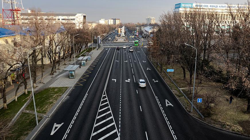 BRT на Желтоксан: как ездить по улице с изменённой разметкой и новыми знаками
