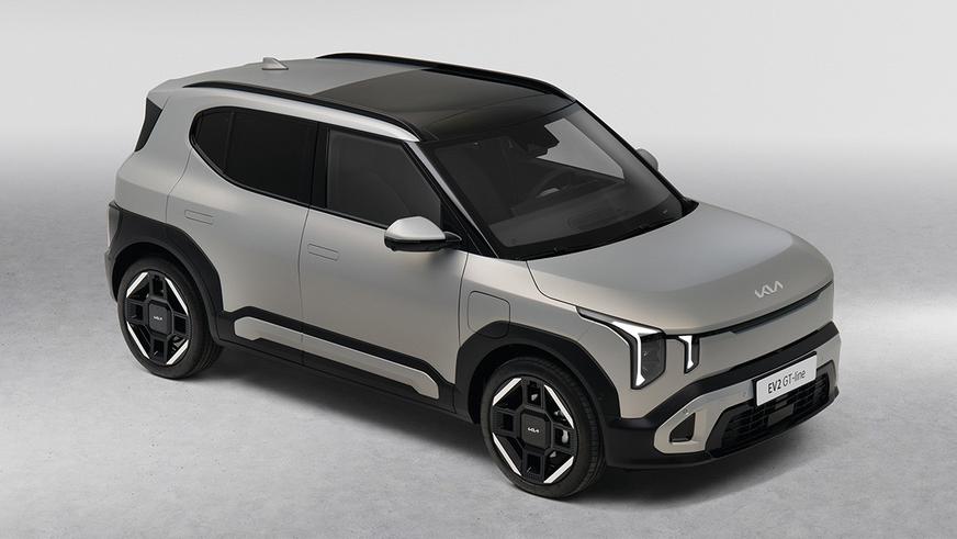Kia привезла в Европу серийный EV2