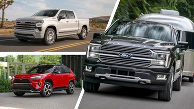 Пикапы не покидают топы продаж в США