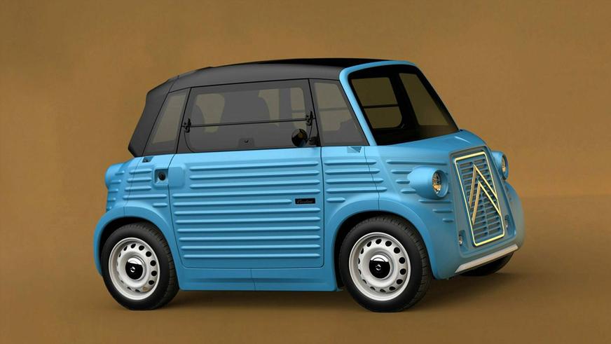 Citroën Ami состарили в фирменном стиле