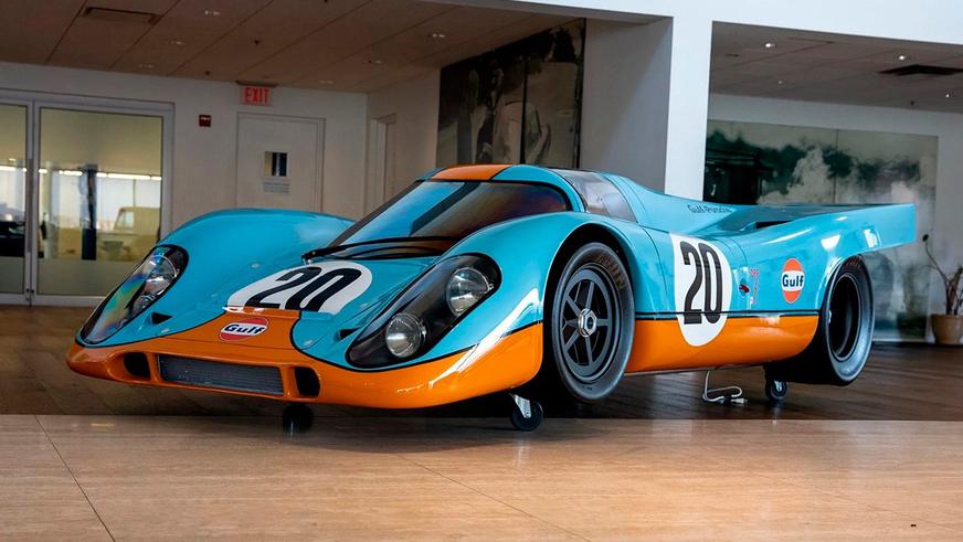 Гоночная трасса внутри Porsche 917