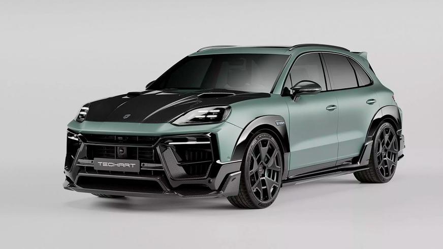 Porsche Cayenne от TechArt: 930 сил и много карбона
