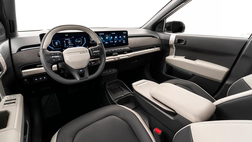 Kia показала недорогой батарейный паркетник EV3