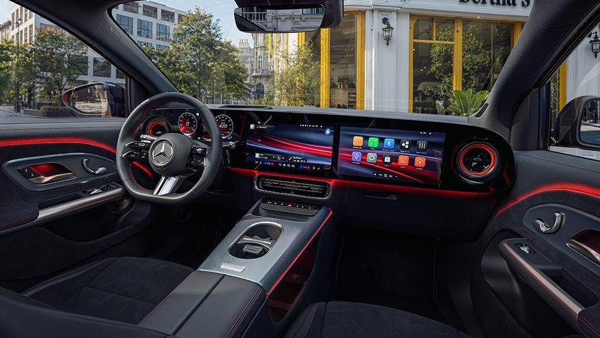 Mercedes-Benz GLA перешёл на электротягу