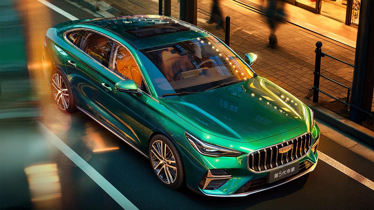 Седан Geely Emgrand со сменой поколений стал больше и мощнее