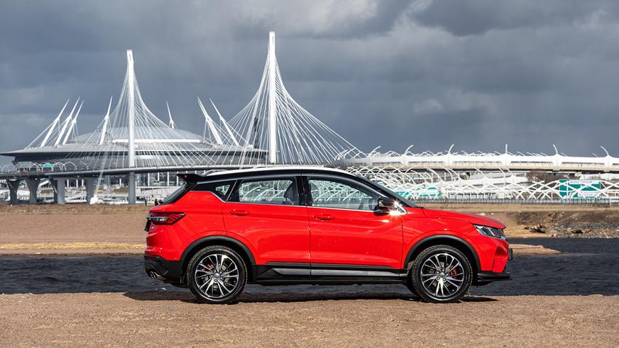 Geely Coolray в Беларуси превратился в BelGee X50