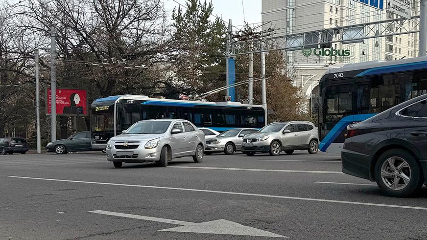 Полицейские ловушки на Абая и Назарбаева в Алматы