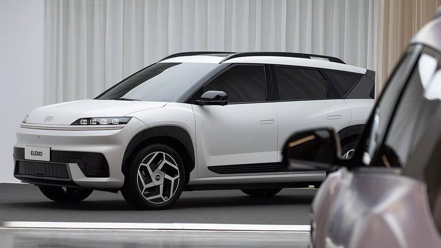 Hyundai показала эксклюзивный электрокроссовер Elexio для Китая