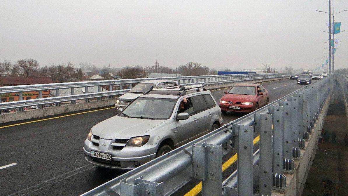 Движение по развязке возле «Алтын Орды» открыли в Алматы