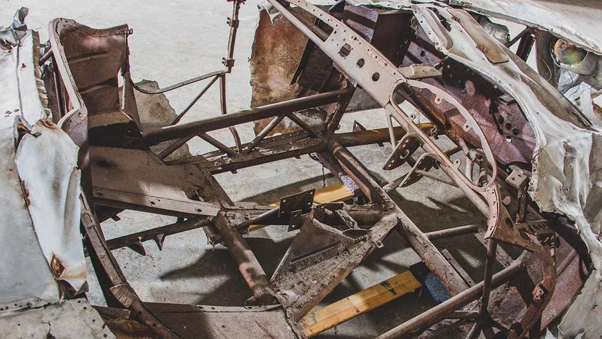 Сгоревший много лет назад Ferrari продали почти за два миллиона долларов