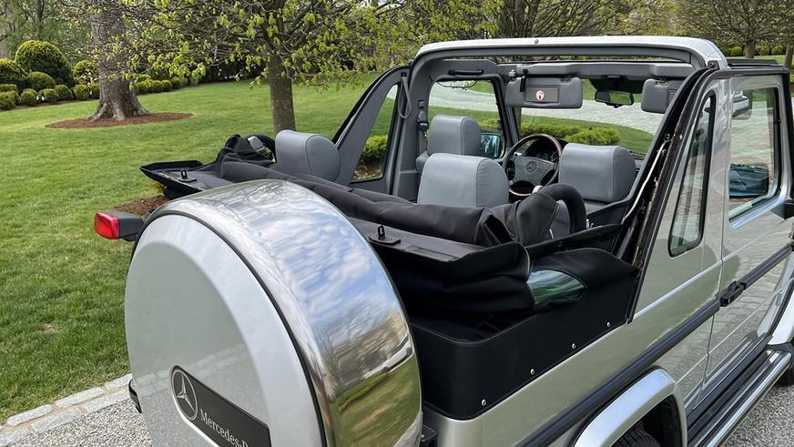 Редкий G500 Cabriolet из 1990-х пустят с молотка в США