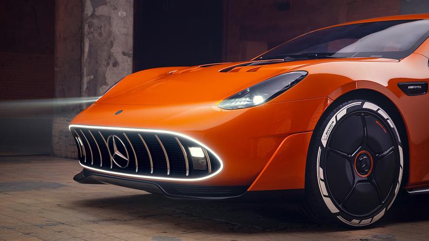 Концепт Mercedes-AMG GT XX с 1360 силами намекнул на серийную модель