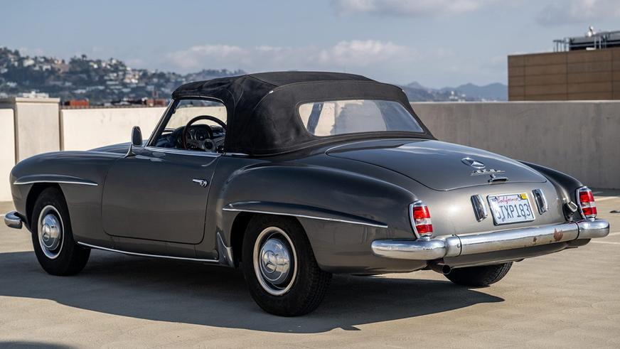 Mercedes-Benz 190 SL на торгах: 50 лет в одних руках и неизвестный пробег